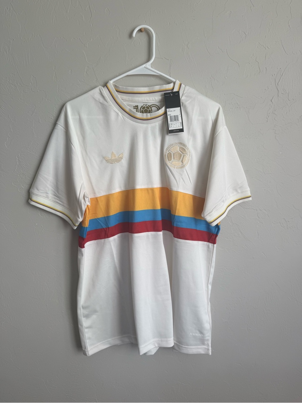 NWT Men Colombia 100th Anniversary Jersey